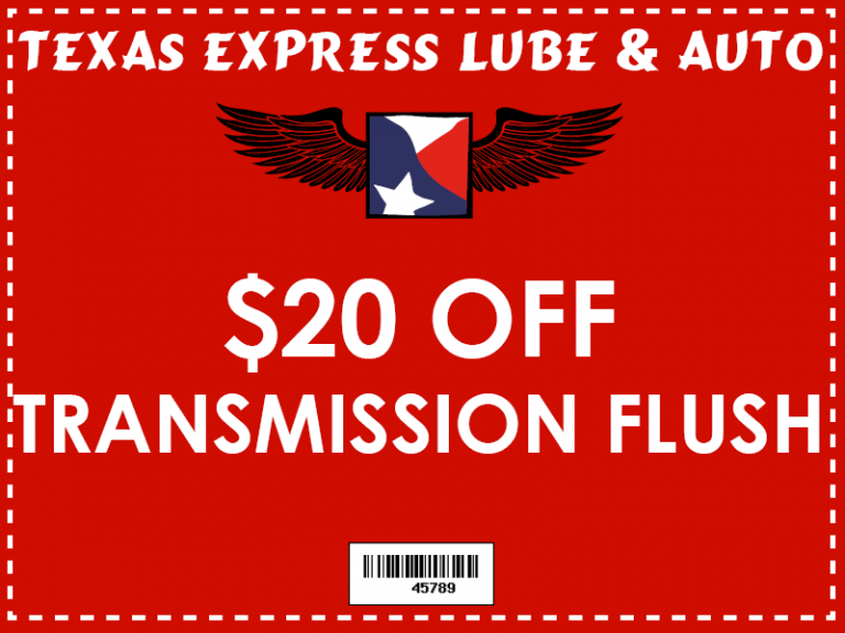 Coupons Texas Express Lube & Auto